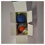 Smart Interactive Cat Toy,2025 New Generation Interactive Cats Toys,Interactive Cat Toys for Indoor C at Ball,Automatic Moving Cats Toy Ball with Tail (Blue+Orange)