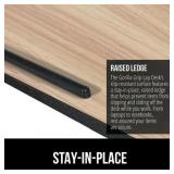 GORILLA GRIP Laptop Lap Desk, Portable Tablet Stand Fits Laptops up to 15.6', Light Wood