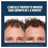 Nutrafol Men's Hair Growth Supplements, Clinically Tested for Visibly Thicker Hair and Scalp Coverage, Dermatologist Recommended - 1 Month Supply, 1 Refill Pouch