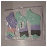 IRAMY Compression Ankle Support Socks Women Coolmax Wicking Cushioned Athletic Plantar Fasciitis Relief 3/4/6 Pairs