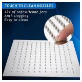 Voolan Rain Shower head, High Pressure Shower Head Made of 304 Stainless Steel, Relaxed Shower Experience Even at Low Water Flow and Pressure (10' Chrome)