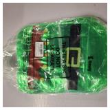 Marspark 24 Pcs Christmas Clear PVC Gift Bags with Handle Santa Elf Belt Gift Bags Reusable Plastic Goodie Tote Bag for Christmas Party Favor Winter Xmas Party Favor Supplies, 6.3x5.91x3.15 Inch