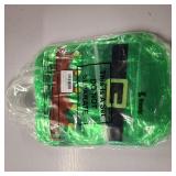 Marspark 24 Pcs Christmas Clear PVC Gift Bags with Handle Santa Elf Belt Gift Bags Reusable Plastic Goodie Tote Bag for Christmas Party Favor Winter Xmas Party Favor Supplies, 6.3x5.91x3.15 Inch