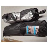 Windshield Sun Shade Umbrella: for Chevy Silverado-1500-2019-2025 - Front Custom Car Window Shades - Double Thickened Foldable Silverado 1500 Sunshades Block UV Keep Cool