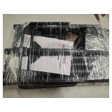 3 Holders Upgrade Bird House Pole with 90inch for Outdoor Bird Feeder Bath, Heavy Duty Adjustable Birdhouse Stand with 4 Plates & 5 Prong Base for Garden, Yard(NO Birdhouse & Birdbath)