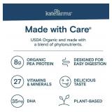 KATE FARMS Organic Kids Nutrition Vanilla Shake, 8g Protein, 27 Vitamins and Minerals, Meal Replacement, Gluten Free, Non-GMO, 8.45 oz (6 Pack)