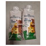 KATE FARMS Organic Kids Nutrition Vanilla Shake, 8g Protein, 27 Vitamins and Minerals, Meal Replacement, Gluten Free, Non-GMO, 8.45 oz (6 Pack)