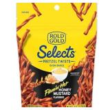 4 Bags of Rold Gold Selects, Flamin Hot Honey Mustard Pretzel Twists, 4 Oz