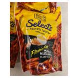 4 Bags of Rold Gold Selects, Flamin Hot Honey Mustard Pretzel Twists, 4 Oz