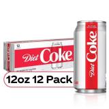 12 fl. oz. Diet Coke Fridge Pack Cans (12-Pack)