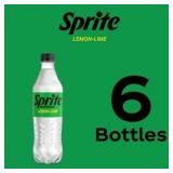 Sprite Zero Sugar Lemon Lime Soda Pop, 16.9 fl oz, 6 Pack Bottles