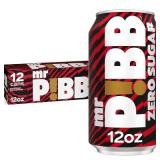 Mr. Pibb Kickin' Cherry Zero Sugar Soda - 12pk/ 12 fl oz Cans