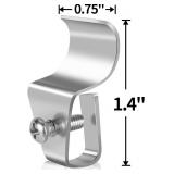 15 PACKS - of Antimbee Vinyl Siding Clips,20 Per Pack No-Hole Outdoor Camera Mount,Vinyl Siding Hanger for Blink, Arlo, Ring, No-Damage, No Drilling, Weatherproof-304 Stainless Steel Home Siding Hooks