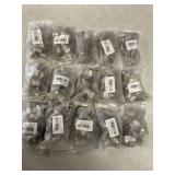 15 PACKS - of Antimbee Vinyl Siding Clips,20 Per Pack No-Hole Outdoor Camera Mount,Vinyl Siding Hanger for Blink, Arlo, Ring, No-Damage, No Drilling, Weatherproof-304 Stainless Steel Home Siding Hooks