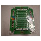 OHOME Football Party Supplies - 40 Pack Super Game Bowl Party Decorations 2026 | Football Plates Disposable Trays for Football Party Favors - Football Accessories Decor for Birthday Party
