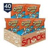 Cheetos Puffs Cheese Flavored Puffed Snack Chips, 1 oz Bags, 40 Count Multipack