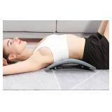 Back Massager-Back Stretcher for Relieving Back Pain, Adjustable Back Massage Board, Used for Spinal Decompression and Back clamp Pain Relief Device, Suitable for Home and Office use.