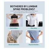 Back Massager-Back Stretcher for Relieving Back Pain, Adjustable Back Massage Board, Used for Spinal Decompression and Back clamp Pain Relief Device, Suitable for Home and Office use.