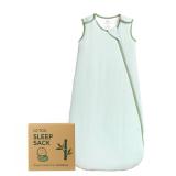Rayon Made from Bamboo Sleep Sack 1.0 TOG 18-36 Months Unisex Baby Sleeping Bag with 2-Way Zipper Breathable Wearable Blanket Baby