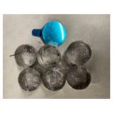 Cabilock 6-Pack Stainless Steel Round Cake Mousse Molds 2.87 Inch Mini Ring Baking Set for Home Bakers Small Desserts and Parties