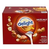 International Delight Hazelnut Coffee Creamer Singles, 192 ct.