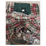 Baby Girl Clothes Sets: 2 Piece Long Sleeve Top Plaid Romper with Headband Fall Winter Outfit for Infant 9-12 Months