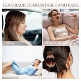 SuPoo 4PCS 5 Inch Flat Claw Clips for Women Big Flat Hair Clips French Concord Hair Clips Side Slide Volume Clips Strong Hold Lay Back Hair Barrettes Duck Billed Hair Claws for Thick Thin Hair