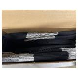 2 Pcs Christmas Doormat 24' x 51' Christmas Outdoor Rug and 18' x 28' Merry Christmas Coir Doormat Welcome Mat Xmas Non Slip Floor Mat for Outside Entrance Front Porch(Snowflake)