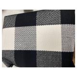 2 Pcs Christmas Doormat 24' x 51' Christmas Outdoor Rug and 18' x 28' Merry Christmas Coir Doormat Welcome Mat Xmas Non Slip Floor Mat for Outside Entrance Front Porch(Snowflake)