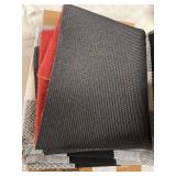 2 Pcs Christmas Doormat 24' x 51' Christmas Outdoor Rug and 18' x 28' Merry Christmas Coir Doormat Welcome Mat Xmas Non Slip Floor Mat for Outside Entrance Front Porch(Snowflake)