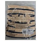 Beautife Womens Plus Size Short Puff Sleeve Sweater Tops Lightweight Striped T Shirts Summer Casual Crew Neck Knit Pullover Size XL