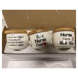 3 Pack Gifts for Nurses Week Gifts for Nurses Day Appreciation Gift Nursing Student Nurse Plant Pot Graduation Practitioner Christmas Planter Pot Nursing Graduation Gift Ideas