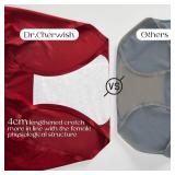 5Pack Silk Underwear for Women Sexy Bikini Panties Low Rise Soft V-Waist Cheeky Thongs for Women Size Medium