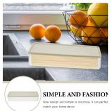 Luxshiny Pasta Storage Containers with Lid 3-Pack Airtight Noodle Storage Box for Pantry Kitchen Organization Spaghetti Holder Food Bins Green Pp