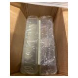 Luxshiny Pasta Storage Containers with Lid 3-Pack Airtight Noodle Storage Box for Pantry Kitchen Organization Spaghetti Holder Food Bins Green Pp