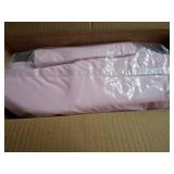 SLOOSH Inflatable Tanning Pool Lounger Float, 72' x 56' Pool Floats Adult with Pillow, 4 in 1 Round Suntan Tub Raft Floatie,Sunbathing Bed Lounge for Water Blow Up Ball Pit Party Gifts, Pink