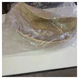 Seagrass Plant Basket, Wicker Woven Laundry Basket, Large Wicker Plant Baskets, Seagrass Baskets Planter for Plants Indoor(Unfolded Size 17.72' Diameter x 14.17' Height)