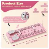 Pilates Board, 5 in1 Pilates Sliding Board Pilates Reformer Set, Multi-Purpose Foldable Pilates Reformer Board for Home , Pilates Equipment