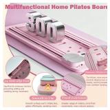 Pilates Board, 5 in1 Pilates Sliding Board Pilates Reformer Set, Multi-Purpose Foldable Pilates Reformer Board for Home , Pilates Equipment