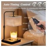 Candle Warmer Lamp with Timer Dimmable,Wax Warmer Lamp with Square Fabric Linen Shade,Height Adjustable Candle Warmer with 2 Bulbs,Gifts for Women Mom,House Warming Gifts New Home Bedroom Decor Candle Warmer Lamp with Timer Dimmable,Wax Warmer Lamp with Square Fabric Linen Shade,Height Adjustable Candle Warmer with 2 Bulbs,Gifts for Women Mom,House Warming Gifts New Home Bedroom Decor
