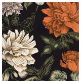 Floral Peel and Stick Wallpaper,Dark Vintage and Victorian 17.5\'x 393\'Contact Paper,Gothic and Boho Flower Wall Paper For Bathroom Bedroom Cabinet Countertop Waterproof Removable Dorm Renter Friendl Floral Peel and Stick Wallpaper,Dark Vintage and Victorian 17.5\'x 393\'Contact Paper,Gothic and Boho Flower Wall Paper For Bathroom Bedroom Cabinet Countertop Waterproof Removable Dorm Renter Friendl