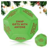 kykake 2025 New-Santa Swap Gift Exchange Dice,3 * 3in Exchange Gifts Family Game,Stocking Stuffers for Men Women, Anniversary Christmas Birthday Gifts for Men Women, Large Dice Party Gifts for Xmas kykake 2025 New-Santa Swap Gift Exchange Dice,3 * 3in Exchange Gifts Family Game,Stocking Stuffers for Men Women, Anniversary Christmas Birthday Gifts for Men Women, Large Dice Party Gifts for Xmas