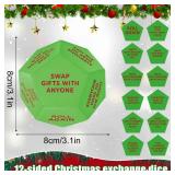kykake 2025 New-Santa Swap Gift Exchange Dice,3 * 3in Exchange Gifts Family Game,Stocking Stuffers for Men Women, Anniversary Christmas Birthday Gifts for Men Women, Large Dice Party Gifts for Xmas kykake 2025 New-Santa Swap Gift Exchange Dice,3 * 3in Exchange Gifts Family Game,Stocking Stuffers for Men Women, Anniversary Christmas Birthday Gifts for Men Women, Large Dice Party Gifts for Xmas