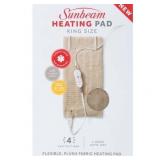 Sunbeam Premium Machine Washable Integrated Heating Pad with Compact Storage - King Size Sunbeam Premium Machine Washable Integrated Heating Pad with Compact Storage - King Size