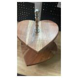 Heart Shaped Wooden Display Stand Heart Shaped Wooden Display Stand