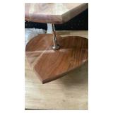 Heart Shaped Wooden Display Stand Heart Shaped Wooden Display Stand