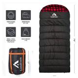 Londtren Large 0 Degree Sleeping Bags for Adults Cold Weather Sleeping Bag Camping Winter Below Zero 20 15 Red Flannel Big and Tall Londtren Large 0 Degree Sleeping Bags for Adults Cold Weather Sleeping Bag Camping Winter Below Zero 20 15 Red Flannel Big and Tall