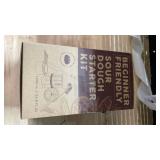 Superbaking Sourdough Starter Jar, Beginner Sourdough Starter Kit, 34oz Wide Mouth Sour Dough Glass Jar with Guides & Recipes, Sourdough Bread Baking Supplies, Sourdough Container Crock Superbaking Sourdough Starter Jar, Beginner Sourdough Starter Kit, 34oz Wide Mouth Sour Dough Glass Jar with Guides & Recipes, Sourdough Bread Baking Supplies, Sourdough Container Crock