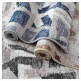 6X9 Area Rugs for Living Room Bedroom,Modern Abstract Large Carpet Washable Rugs 6X9 for Dining Room Office,Non Slip Gray Print Faux Wool Thin 6 by 9 Indoor Nursery Kids Home Pet & Child Friendly 6X9 Area Rugs for Living Room Bedroom,Modern Abstract Large Carpet Washable Rugs 6X9 for Dining Room Office,Non Slip Gray Print Faux Wool Thin 6 by 9 Indoor Nursery Kids Home Pet & Child Friendly