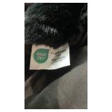 Oeko-Tex Standard 100 Certified Black Faux Fur Fabric comforter with 3 pillow cases queen size Oeko-Tex Standard 100 Certified Black Faux Fur Fabric comforter with 3 pillow cases queen size